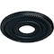 Ekena Millwork Valeriano Ceiling Medallion (Fits Canopies up to 6 1/4"), 12 1/8"OD x 3 5/8"ID x 3/4"P, Night Shade CM12VANSF - alternate 3